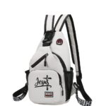 Sac à dos bandoulière chrétien « Jesus »